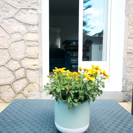 شقة Avec Terrasse Privee, A Pied سانت أوبين سور مير