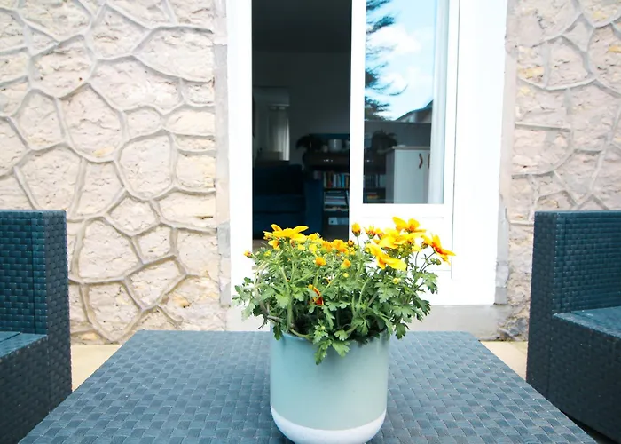 Apartamento Avec Terrasse Privee, A Pied Saint-Aubin-Sur-Mer (Calvados)